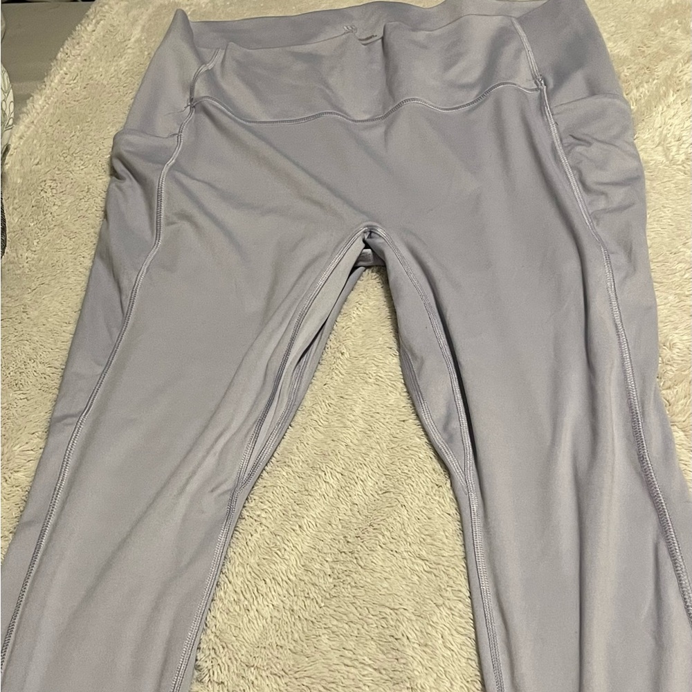 Purple leggings